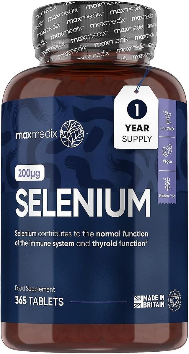 maxmedix Selenium 200mg 365 Comprimidos Suplemento imunológico natural para unhas de cabelo on Productcaster.