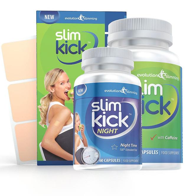 Slim Kick Day, Night and Patch 24 Hour Weight Management Combo - 1 Month Supply - Fat Burning Combo - Evolution Slimming on Productcaster.