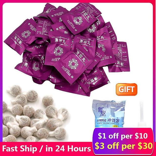 30/20PCS Cotton Detox Tampons Medicinal Clean Yoni Pearls Traditional Chinese Medicine Vaginal Vagin on Productcaster.