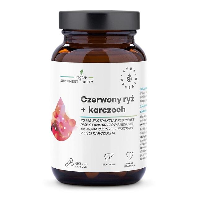 Aura Herbals červená ryža + artičok 60 kapsúl BI7946 on Productcaster.