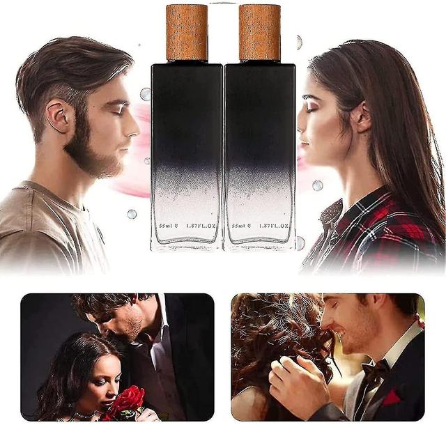 Pheromone Body Fragrance Mist, Pheromone Cologne For Men Attract Women, Long Lasting Men Perfume Spray noir et bleu on Productcaster.