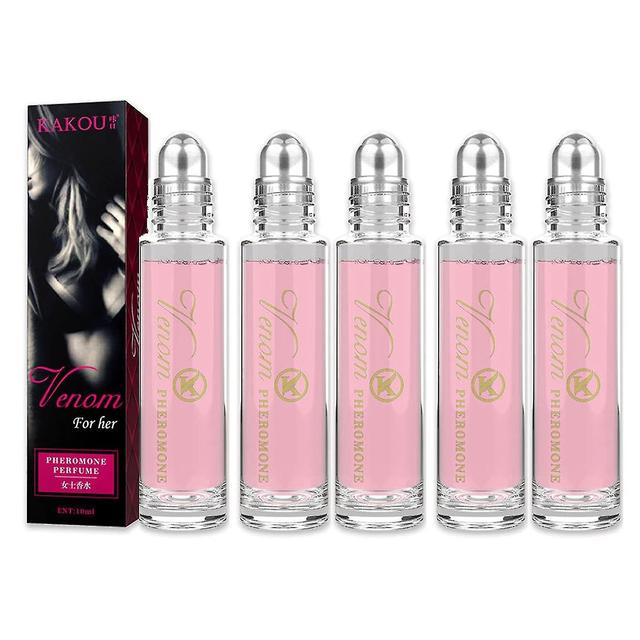 Desire Drops Feromoon Parfum voor Vrouw, Vulani Feromoon Attractie Parfum, Parfum Oliën voor Vrouwen Langdurig (5 stuks Vrouwelijk) 5pcs Female on Productcaster.