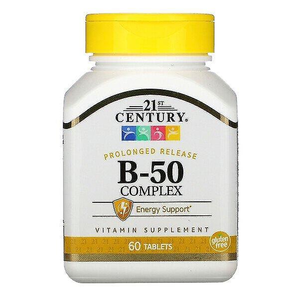 21st Century, B-50 Complex, Prolonged Release, 60 Tablets on Productcaster.