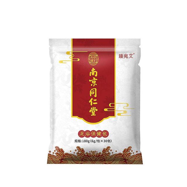 Qian Pacote de Medicina Chinesa, wormwood,motherwort, banho de pé, moxibustion e desumidificação Foot Bath Powder 180g on Productcaster.