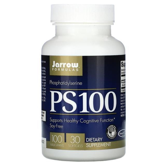 Jarrow Formulas, PS 100, Phosphatidylserine, 100 mg, 30 Softgels on Productcaster.