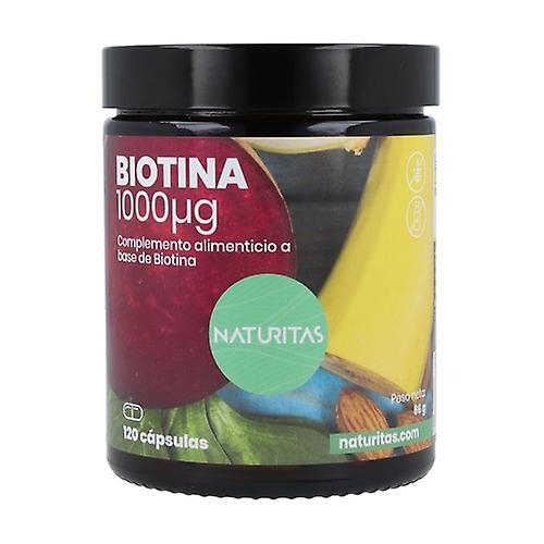 Naturitas Biotin 1000 μg 120 capsules on Productcaster.