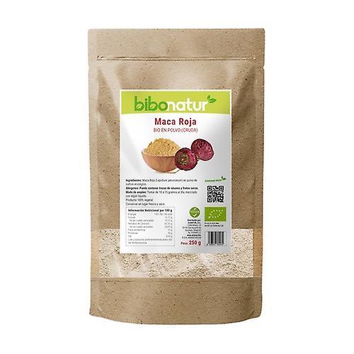 Bibonatur Red Maca Powder Eco 250 g of powder on Productcaster.