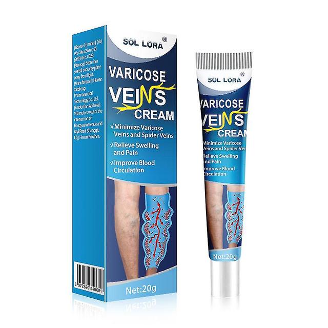 Venous Massage Varicose Cream Relieves Leg Vascular Protrusion, Varicose Veins, Earthworm Leg Repair Tool on Productcaster.