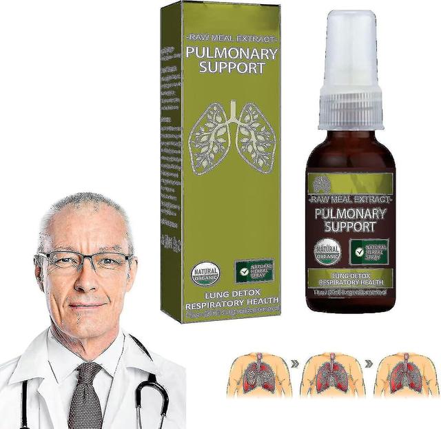 Breathdetox Herbal Lung Cleansing Spray, Lung Health Supplement, Clears Lungs Of Waste And Mucus, Pr 1pc on Productcaster.