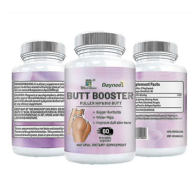 Butt Booster Fuller Hipbig Butt E-commerce 60 Vegetable Capsules on Productcaster.