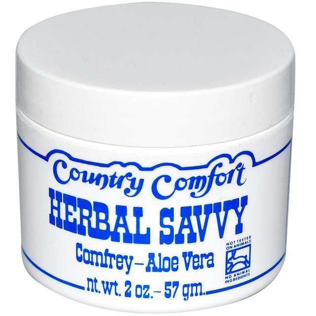 Country Comfort, Herbal Savvy, Comfrey-Aloe Vera, 2 oz (57 g) on Productcaster.