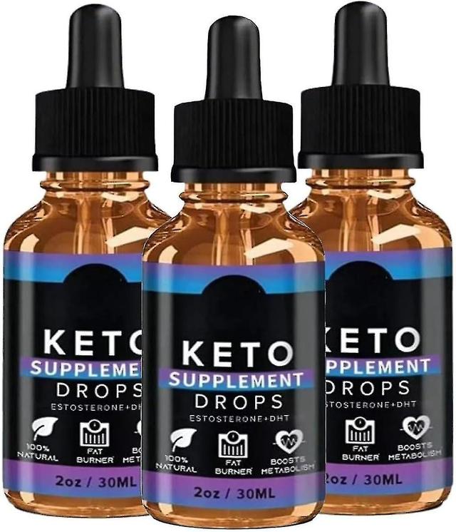 Hcankcan Keto Drops For Men, Ketone Supplement Drops, Ketone Supplement Drops For Men, Men's Ketone Drops, Pde5 Inhibitor Supplement Drops 3pcs on Productcaster.