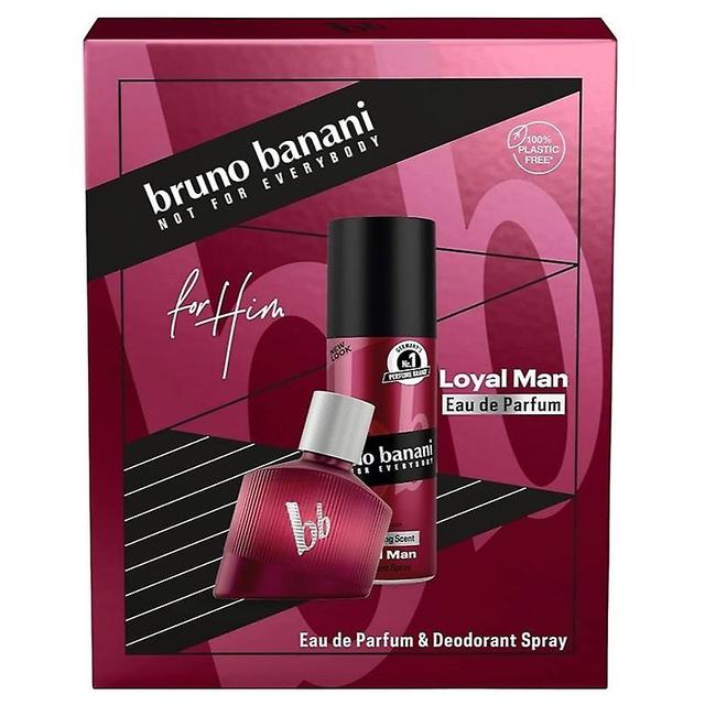 Giftset Bruno Banani Loyal Man Edp 30ml + Deodorant Spray 50ml on Productcaster.