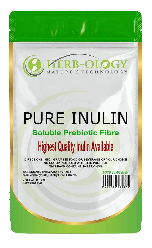 Herb-ology Inulin Prebiotic Powder (80g) 1 Pouch (80g Powder) on Productcaster.