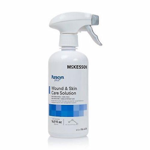 McKesson Solution d’irrigation des plaies Puracyn Plus Flacon pulvérisateur non stérile de 16,9 oz, nombre de 6 (paquet de 1) on Productcaster.