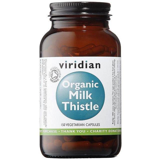 Viridian Milk Thistle 400mg Veg Caps 150 (959) on Productcaster.