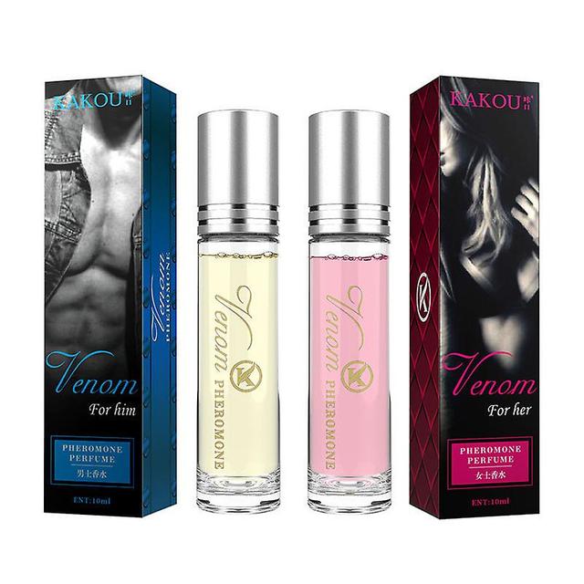 Różowo-niebieski-2szt 10ml Najlepsze perfumy z feromonami erotycznymi w sprayu kompatybilne z mężczyznami kobietami, seks pm intymne perfumy kompat... on Productcaster.