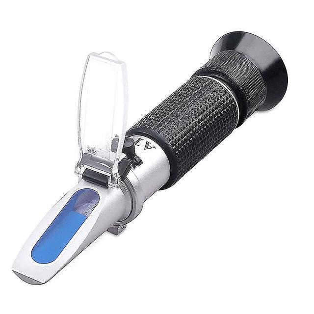 Refractometer 0-90% Brix - Handheld Refractometer for Sugar Content Determination in Honey, Vegetable Oil, Syrup, Molasses with ATC on Productcaster.