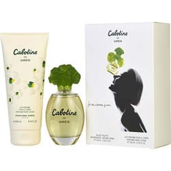 CABOTINE by Parfums Gres EDT SPRAY 3.4 OZ & BODY LOTION 6.7 OZ For Women Amber on Productcaster.