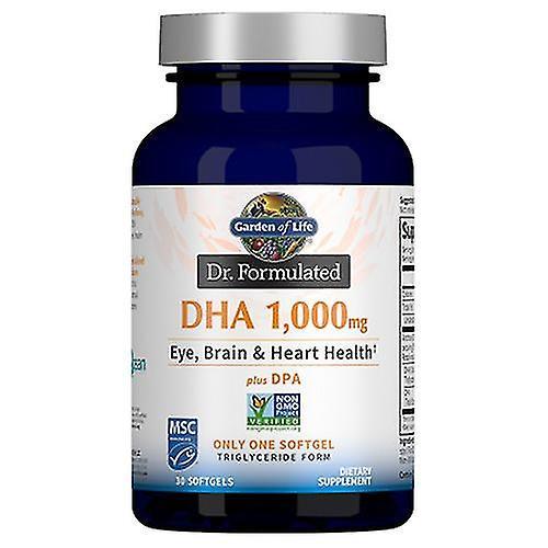 Elämän puutarha Dr. Formulated DHA, Sitruuna, 30 Softgels (pakkaus 4) on Productcaster.