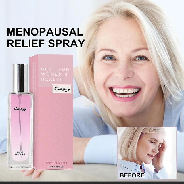 Shihaodian South Moon Menopausal Relief Spray to regulate mood and reduce physical and mental fatigue during women's menopause BF on Productcaster.