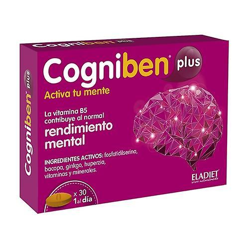 Eladiet Cogniben Plus 30 capsules on Productcaster.