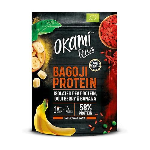 Okami Protein isolate from pea, banana and goji berries 500 g of powder on Productcaster.