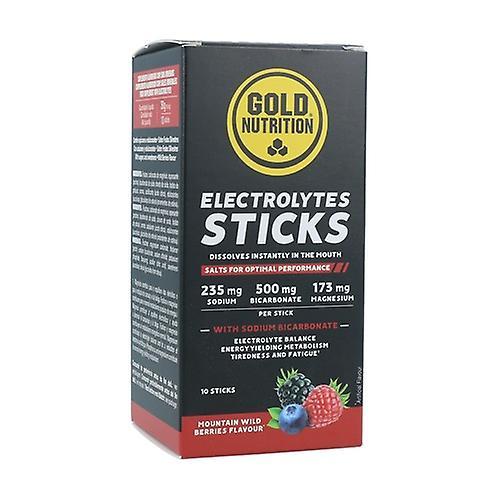 Gold Nutrition Electrolytes Sticks 10 packets of 30g on Productcaster.