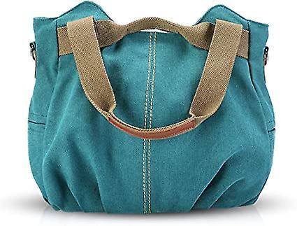 Dewenwils Dww-sac Main En Toile Pour Femme Sac Bandoulire Sac L'paule Pour Femme Sac Hobo Pour Femme Lac Bleu on Productcaster.