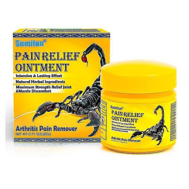 christina show Sl Chang 1pc 20g Scorpion Venom Analgesic Ointment Lumbar Arthritis Joint Pain Relief Cream Rheumati on Productcaster.