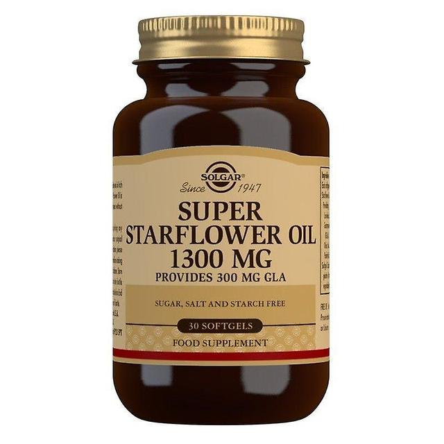 Solgar Super Starflower Oil 1300mg Softgels 30 (12548704) on Productcaster.