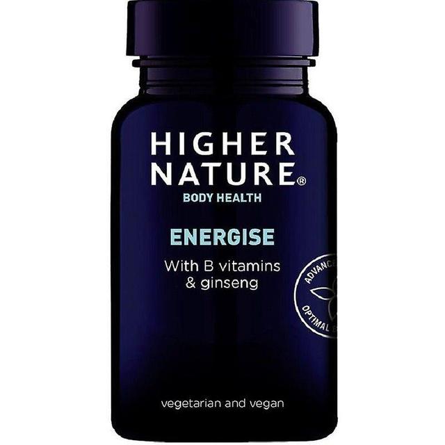 Higher Nature Energise Vegan Tabs 90 (BVI090) on Productcaster.