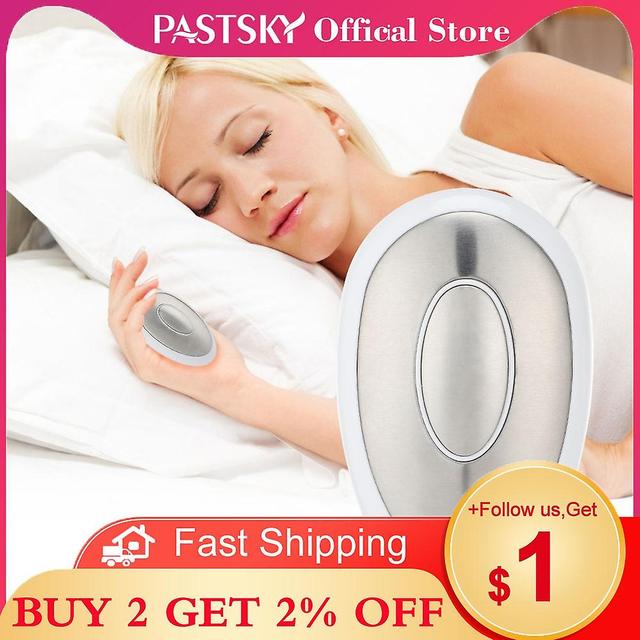 Pastsky CES Sleeping Aids Egg Handheld Insomnia Microcurrent Stimulator Device Stress Relief Anti An on Productcaster.