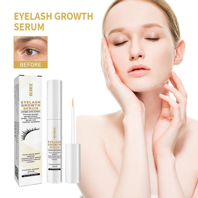 Gaoguang Panthenol Sodium Hyaluronate Ginger Extract Tocopherol Eyelash Dense Essence 5ml A on Productcaster.