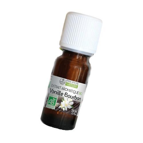 Propos Nature Organic Bourbon Vanilla Extract 10 ml of floral elixir on Productcaster.