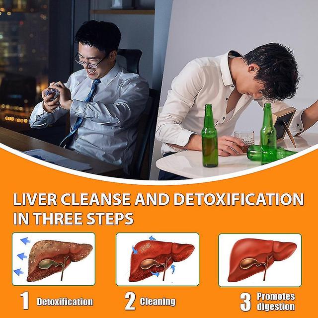 Liver Detox Patch Cleanse Liver Lung Repair Prevent Fatty Liver Disease Dry Eyes Fatigue Relief Soothing Liver Health Plaster 30pcs on Productcaster.