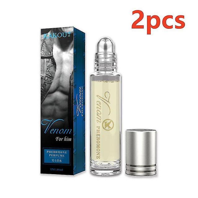 Pheromone Perfume Roll On Essential Oil Perfume Cologne Sexy Roller Pheromone Fragrance Unisex Erotic Pheromone Perfume For 2pcs Man on Productcaster.