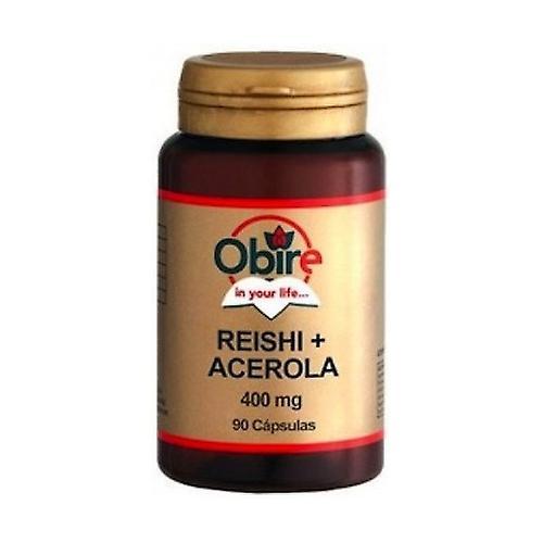 obire Reishi (mycelium) and Acerola 90 capsules of 400mg on Productcaster.