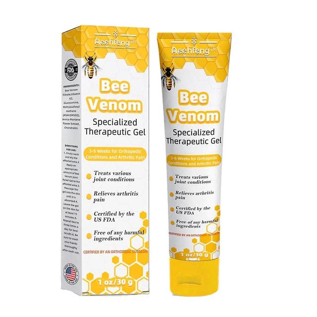 Bee Venom Joint Therapy Pain Relief Gel, Nya Zeeland Bee Venom Joint Relief Gel, Bee Venom Professional Care Gel för gemensamma 1st on Productcaster.