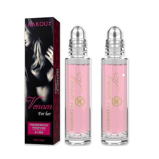 2pcs Pure Instinct Pheromone Infused Perfume Oil 10ml YJV on Productcaster.