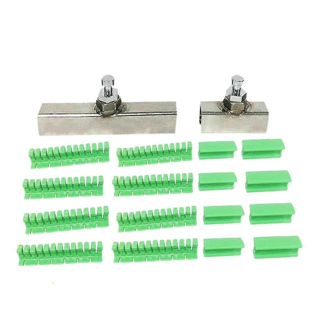 unbrand 18X Paintless Dent Removal Puller Tabs Teeth Tools Kit with Glue Sticks for Dent Repair of Car Body Hail Damage Green on Productcaster.