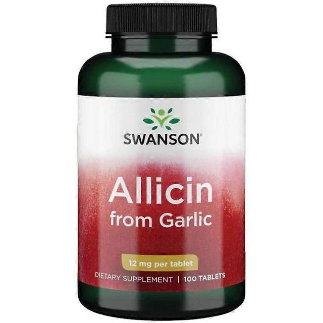 Swanson Allicin From Garlic Tablets 100 on Productcaster.