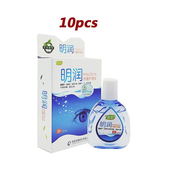 Qian 10pcs/lot Chinese Hebal Cool Eye Drops Cleanning Eyes Relieves Discomfort Removal Fatigue Relax Massage Eye Care 10pcs b on Productcaster.