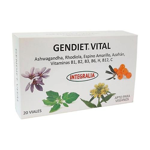 Integralia Vital Gendiet 20 vials of 10ml on Productcaster.