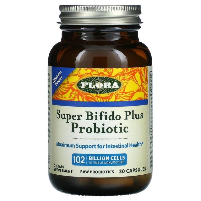 Flora, Super Bifido Plus Probiotic, 102 Billion Cells, 30 Capsules on Productcaster.