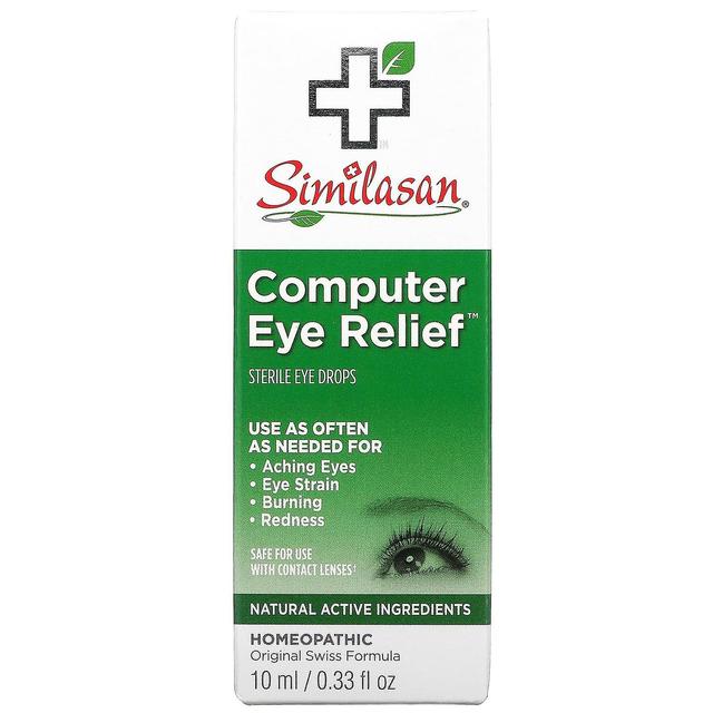 Similasan, Computer Eye Relief, Collirio sterile, 0.33 fl oz (10 ml) on Productcaster.