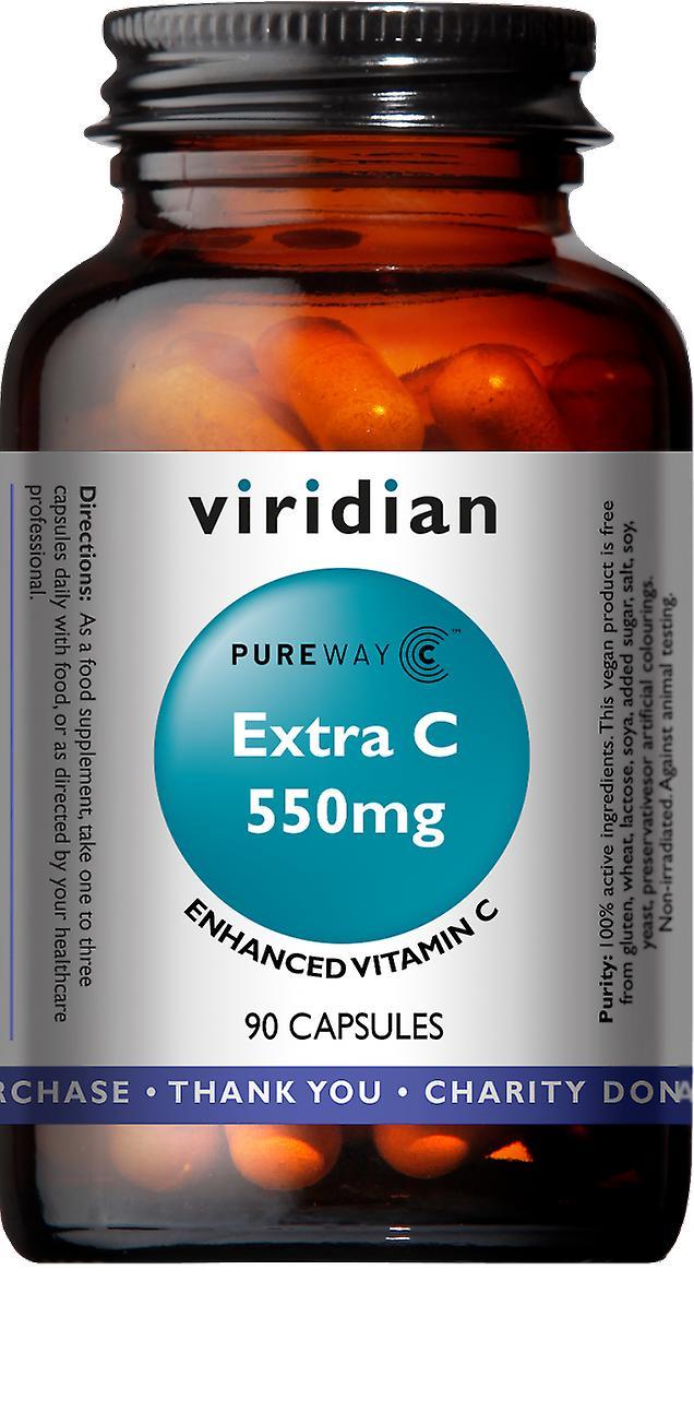 Viridian extra c 550mg 90's on Productcaster.