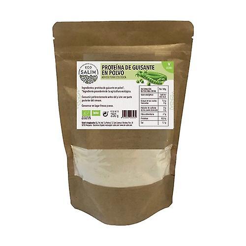 Eco-Salim Organic Pea Protein Powder 250 g of powder on Productcaster.