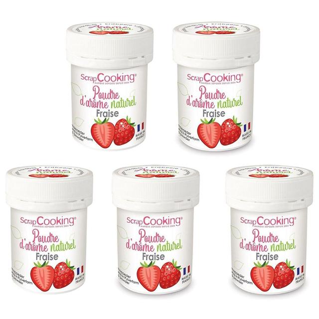 ScrapCooking Natural food flavoring powder 75 g - strawberry 5,5 x 4 x 4 cm on Productcaster.