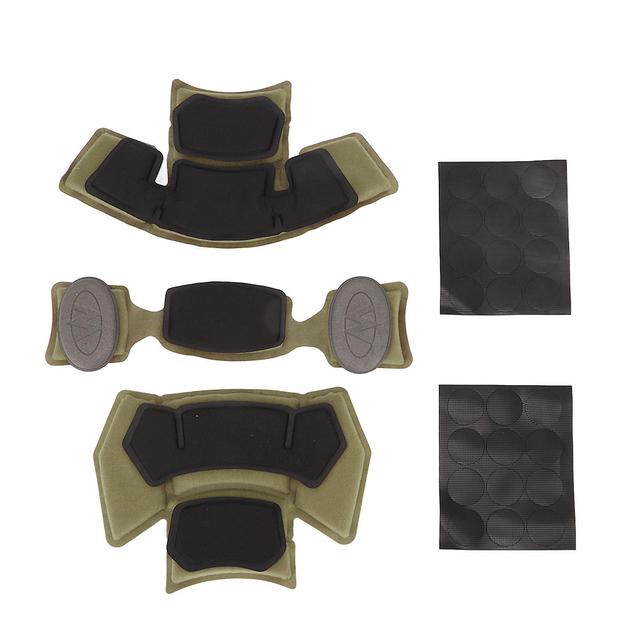 Combat Helmet Liner System Internal Memory Sponge Pad Protective Mat Helmet Pad Accessories Green on Productcaster.